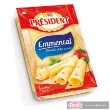 President szeletelt emmentáli sajt 100g