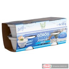 Real Nature görög stílusú joghurt natúr 4x125g