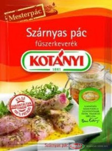 Kotányi szárnyas pác fűszerkeverék 30g