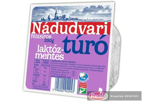 Nádudvari túró 250g laktózmentes