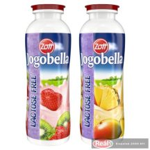   Zott Jogobella laktózmentes ivójoghurt 250g ananász-mangó/ eper-kiwi