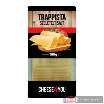 MKV/Cheese4you Trappista sajt szeletelt 100g