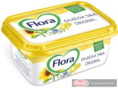 Flora margarin 400g tégelyes