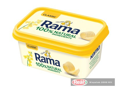 RAMA tégelyes 400g Classic margarin