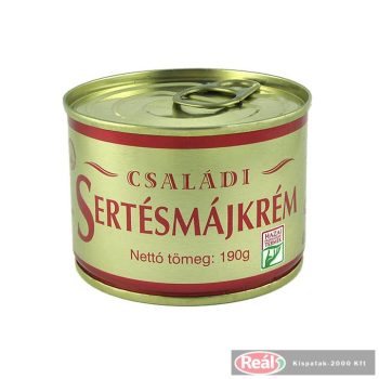 Szegedi paprika családi sertésmájkrém 190g tépőzáras