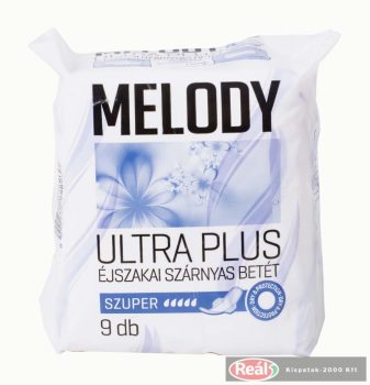 Reál Melody egszségügyi betét 9db Ultra+ Super